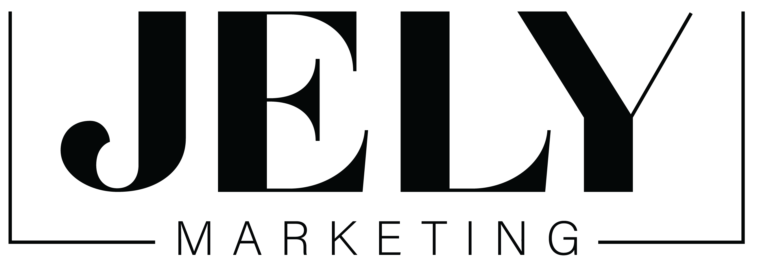 JELY Marketing Logo in Black