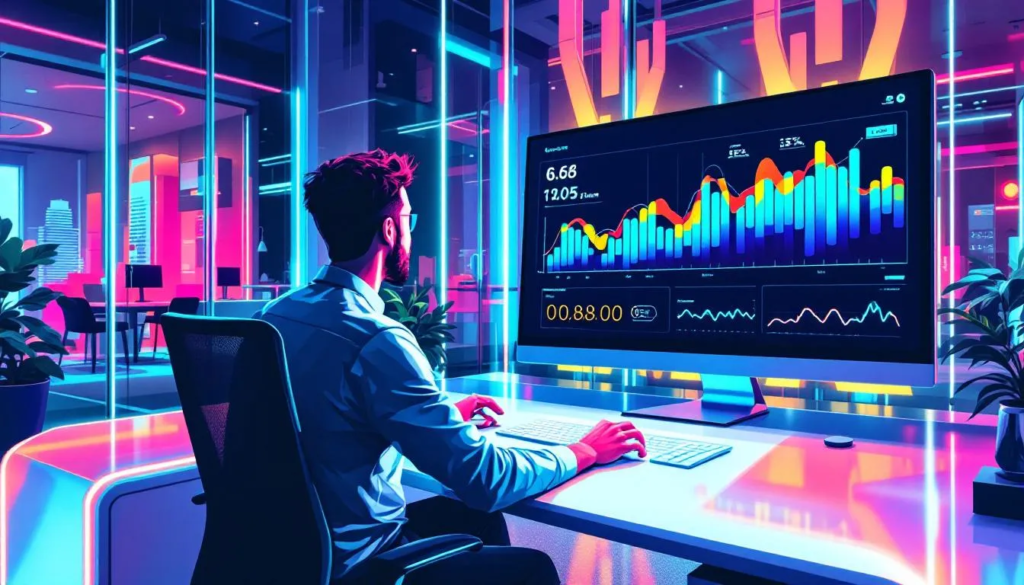 A digital marketing expert analyzing Google Ads performance metrics.