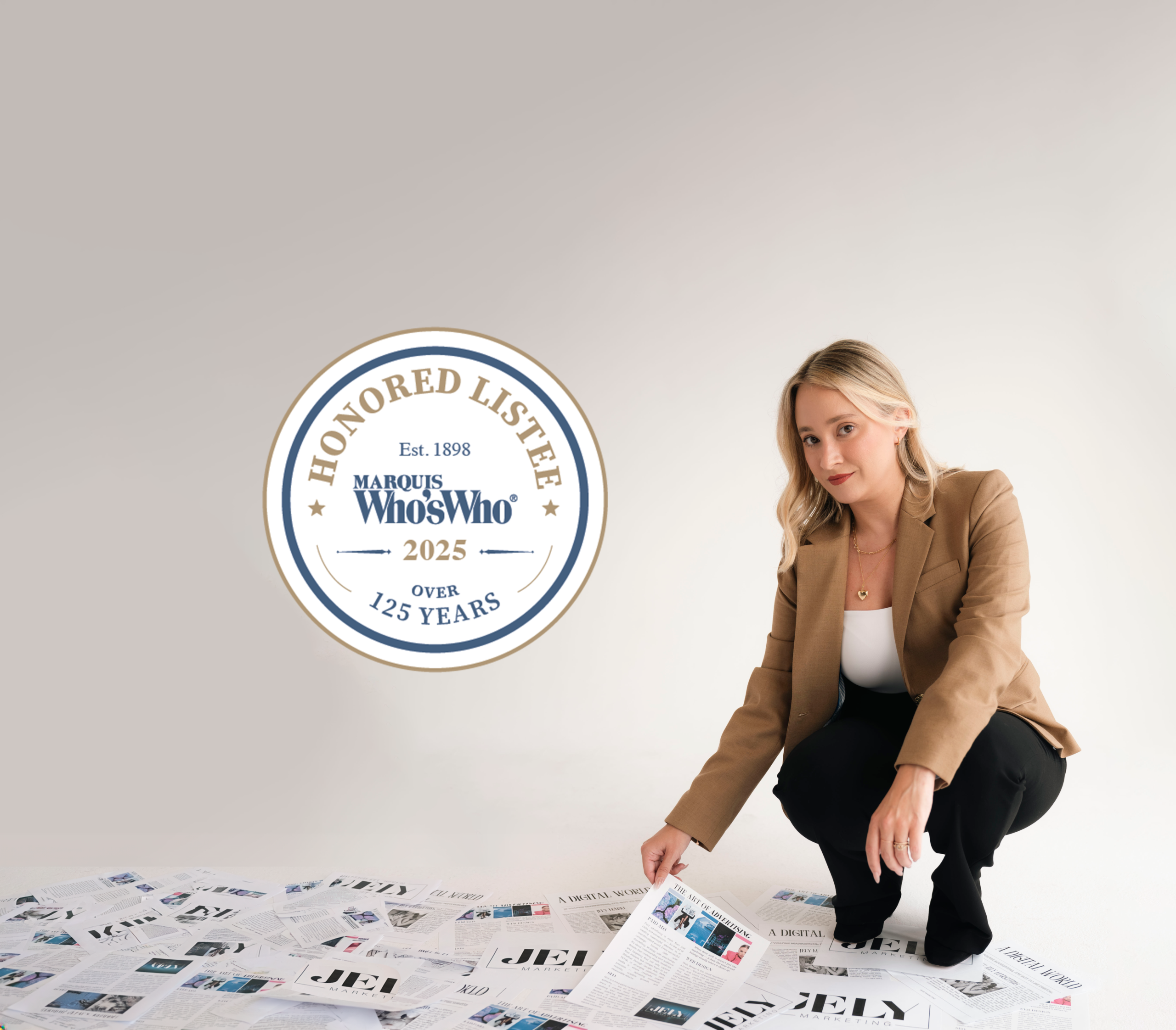 JELY Co-Founder Lydia Diaz Recognized by Marquis Who’s Who for her work in Digital Marketing
